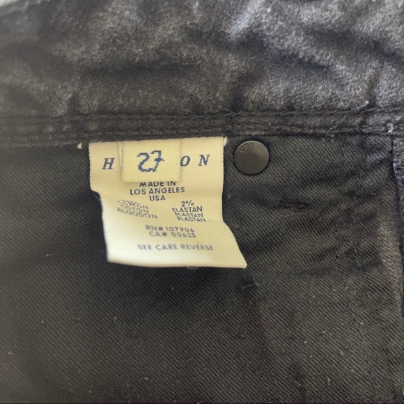 Hudson Women’s Black Jeans 27 - Picture 5 of 6